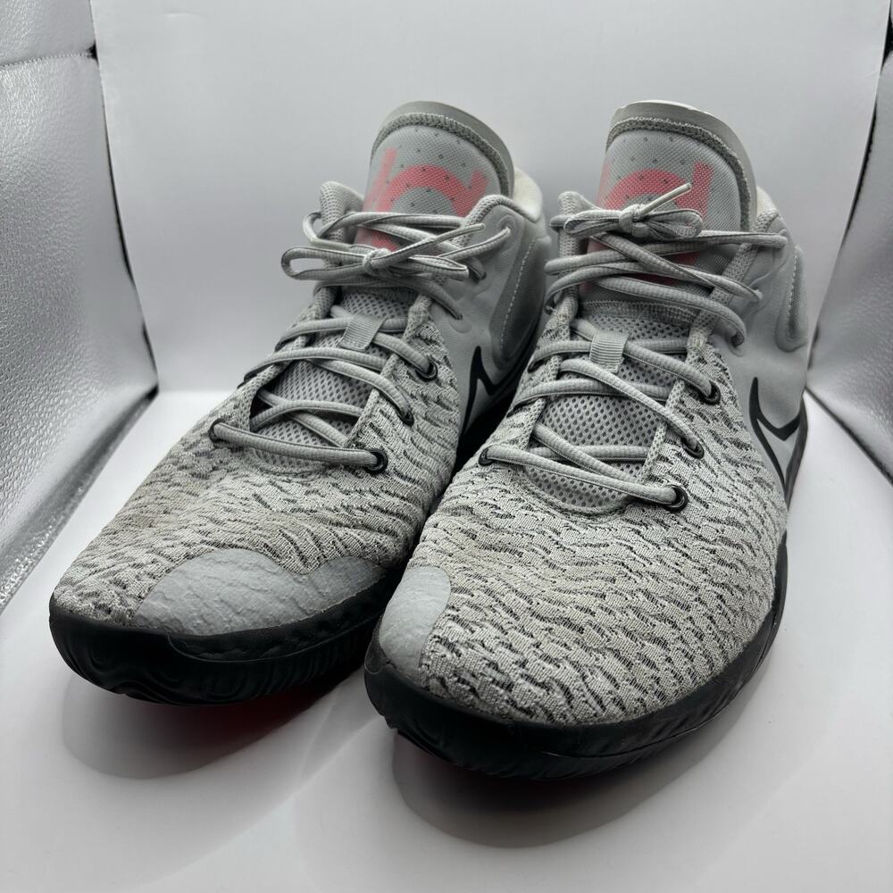 Men’s Size 13 Nike KD Trey 5 VIII Grey Black Crimson Basketball Shoes CK2090-001